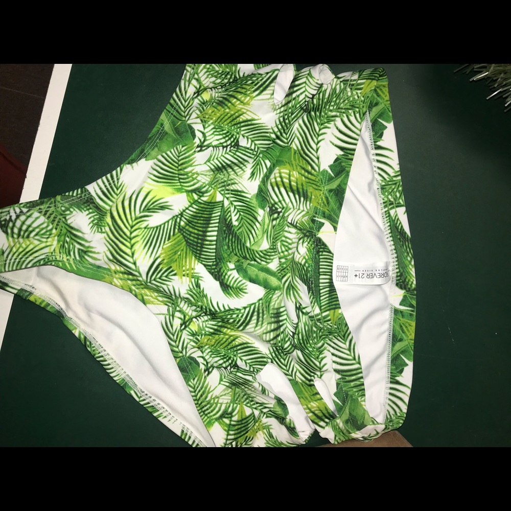 Forever 21+ high waisted bikini with top